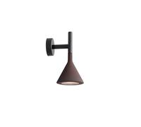 Foscarini Aplomb Mini Parete Wandleuchte, brun