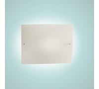 Foscarini Applique mural design Folio, dimmable, blanc, Salon / Salle à manger, Verre, Design, Applique