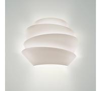 Foscarini Applique mural design Le Soleil, dimmable, blanc, Salon / Salle à manger, Matière Plastique, Design, Applique