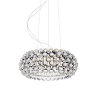 Foscarini Caboche Plus Media Sospensione R7S Pendelleuchte, transparent