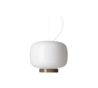Foscarini Chouchin Reverse 3 Sospensione Pendelleuchte, blanc/gris