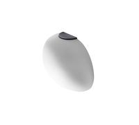 Foscarini Gregg Media Semi 1 Parete Wandleuchte, gris graphite