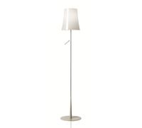 Foscarini Lampadaire Birdie - blanc - dimmable