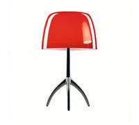 Foscarini Lampe de table Lumiere grande - ciliegia - non dimmable - Cromo Nero