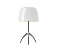 Foscarini Lampe de table Lumiere Grande Dimbar blanc. aluminium