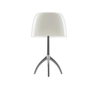 Foscarini Lampe de table Lumiere Grande Dimbar blanc chaud. aluminium