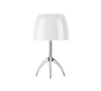 Foscarini Lumiere Lampe à Poser Piccola Blanc Aluminium