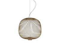 Foscarini Spokes 2 Piccola Suspension avec Variateur Cuivre
