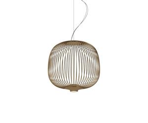 Foscarini Spokes 2 Piccola Suspension avec Variateur Cuivre