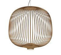 Suspension Foscarini Spokes 2 Midi avec LED Cuivre