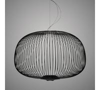 Suspension Foscarini Spokes 3 avec LED Noir