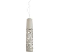 Foscarini Suspension Tress - blanc - halogène - non dimmable - medium Ø24 x 110