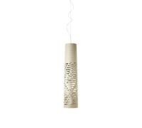 Foscarini Suspension Tress - greige - halogène - non dimmable - medium Ø24 x 110