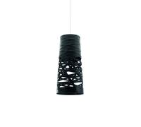 Foscarini Suspension Tress - noir - halogène - non dimmable - mini Ø20 x 43 cm