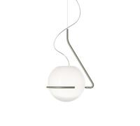 Foscarini Tonda Suspension Grand Titane/ Blanc