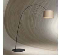 Foscarini Twiggy Wood Lampadaire LED, longueur : 170 cm, FN159003WT1_50,