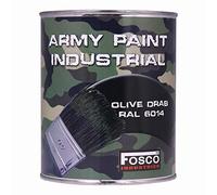 Fosco Boîte de peinture militaire 1 litre Olive Drab (vert armée)