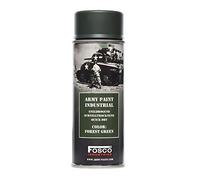 Fosco Peinture en aérosol Militaire, Peinture Aerosol, Peinture Spray (400 millilitres, Vert forêt)