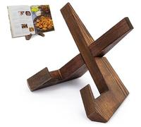 FOSDICK Support Assiette Decorative, Support pour Disques Vinyles en Bois, Porte Assiette, Presentoir Livre Cadre Photo de Table pour Cadres Photos, Livres et Décorations de Table