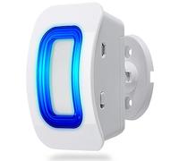 FOSMON WaveLink Détecteur de Mouvements Infrarouge pour Alarme Maison | Capteur d'Entrée de Magasin IP65 Étanche pour Intérieur et Extérieur. Couplez 10 Émetteurs sur un Seul Récepteur
