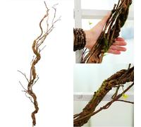 Fosolasi Plantes murales artificielles Flexibles (1,7 mètres) - Branches de Cerisier, Liane tressée, Guirlande pour décoration de Mariage, Jardin, Maison, Noël.