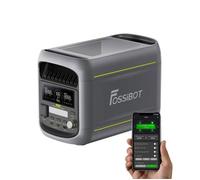 FOSSIBOT F1800 1024Wh 1800W 230V Portable Générateur Electrique LiFePO4 2700W Pic Centrale Électrique - Garantie de 2 ans - APP-ECO