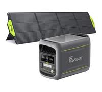 FOSSIBOT F1800 Powerstation Portable Générateur Electrique 1024Wh 1800W LiFePO4 Centrale Électrique + SP200 Panneaux Solaires APP