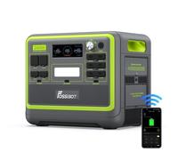 FOSSIBOT F2400 Centrale Électrique Portable 2048Wh 2400W, Batterie LiFePO4, Vert