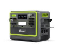 FOSSiBOT F2400 Station Électrique Portable,2048Wh 2400W Generateur Solaire Electrique, LiFePO4 Batterie Centrale Électrique,Camping