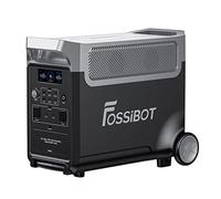 FOSSiBOT F3600 Generateur Electrique Portable CA 3600W (7200W Pic), Station Silencieux Solaire 3840Wh LiFePO4, Groupe Générateur Électrique Onduleur Alimentation de Secours à Domicile Camping