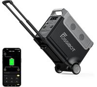 FOSSiBOT F3600 Pro Station d'alimentation portable 3840 Wh, 3600 W | Générateur solaire 1,5 h, charge rapide, < 10 ms USV, 13 sorties, avec application, BMS, onde sinusoïdale pure 230 V