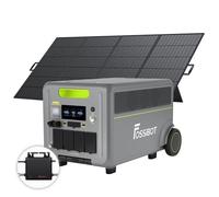 FOSSiBOT F7200 5222Wh 7200W Generateur Electrique/LiFePO4 Centrale Électrique Portable+Microonduleur+ 420W Panneau Solaire Pliable
