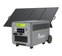 FOSSIBOT F7200 Station Électrique Portable 7200W avec Portable Panneau Solaire 420W, Batterie LiFePO4 5.2-15.6kWh, AC+Solair 5200W Max Entrée, UPS 3000W <10ms, Générateur pour Maison/Urgence/RV