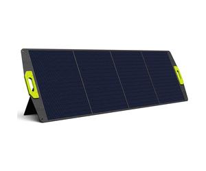 FOSSiBOT SP200 Panneau Solaire Pliable 200W, Câble de Charge MC4 vers Anderson/XT90/XT60, Poignée Magnétique, Efficacité de 23,4%, Pieds Réglables, Étanche IP67