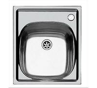 FOSTER 1144001 Évier Acier Inoxydable 1 Baignoire Trou Pour Mixeur A Droite