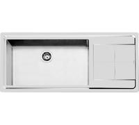 FOSTER 2211052 Évier 1 Bac À Gauche Avec Égouttoir KE SF Inox 117,3 CM