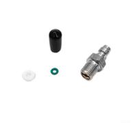 Foster Mamelon en acier inoxydable 8 mm mâle air comprimé (1/8BSPP) | Charge maximale : 300 bar, 8 mm, étanche, pour systèmes hpa/N2, montage rapide