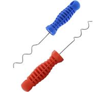 foto-kontor Lot de 2 ouvre-portes en spirale - 1,5 mm et 1,7 mm - Outil d'ouverture de porte - Outil de serrurier pour une ouverture douce de porte