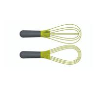 Fouet 2 en 1 - Joseph Joseph - Twist™ - Vert - Acier et silicone - Lavable au lave-vaisselle