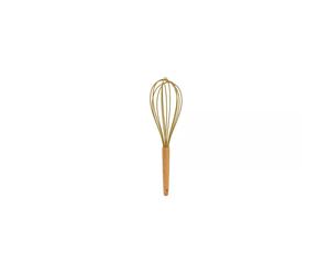 Fouet 6 fils silicone avec poignée en bambou Point-Virgule
