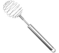 Fouet à œufs en acier inoxydable de 24 cm avec poignée ergonomique pour mélanger la farine à gâteau, battre les œufs, fouetter la crème et préparer la pâte, outil de cuisine pour usage domestique et