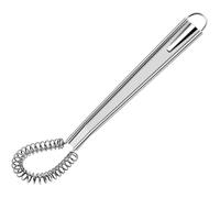 Fouet Cuisine à Spirale,Cuillère Magique en INOX mèche Batteur à Main levée mousseur Foamer moussant crémeux Acier Inoxydable