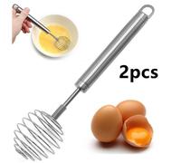 Fouet Cuisine - Inoxydable - 2pcs - Antidérapante - Compatible lave-vaisselle - 24cm