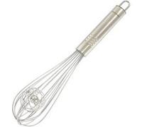Fouet de cuisine et pâtisserie en inox avec bille 26,5 cm Fackelmann Ovale Limited Edition ref 40458 Inox G
