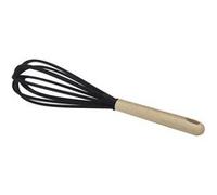 Fouet souple en PBT noir et manche en bois d'acacia - - ALTOBUY Noir