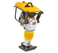 Fouloir vibrant 6,5 CV 345x285mm 13700N Compacteur Fouloir Plaque vibrante