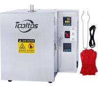 Four à fonte pour bijoux avec thermostat numérique, double régulation de température, chauffage hautement efficace, 1500 W, 220 V
