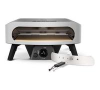 Four à pizza gaz COZZE 17" Classic 8 kW 450°C pierre cordiérite Noir et blanc