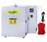 Four de fonte – Four de cuisson – Kit 220 V – 900 °C – Système de contrôle de la température segmenté – Pour moules en cire et en plâtre