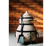 Four Tandoori "Nomade" : Nomade avec couvercle rabattable sans support Variante Tandoor : Nomade avec couvercle rabattable sans support
